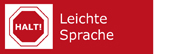 Button zur Seite über leichte Sprache bei leicht gesagt - Agentur für leichte Sprache