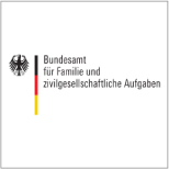 Logo vom Bundesamt für Familie und zivilgesellschaftliche Aufgaben