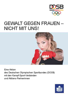 Faltblatt 'Gewalt gegen Frauen - Nicht mit uns!' in leichter Sprache [PDF]