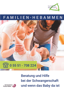 Landkreis Northeim | Faltblatt Familienhebammen für Klientinnen [PDF]