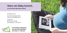 Landkreis Northeim | Infokarte Familienhebammen für Klientinnen [PDF]