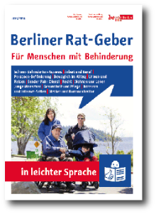 Berliner Ratgeber für Menschen mit Behinderung in leichter Sprache