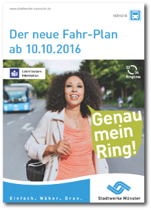 Faltblatt Fahrplanwechsel Okt 2016 in leichter Sprache