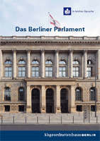 Broschüre 'Das Berliner Parlament' in leichter Sprache