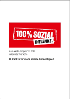 Die Linke | Wahlprogramm zur Bundestagswahl 2013 in leichter Sprache